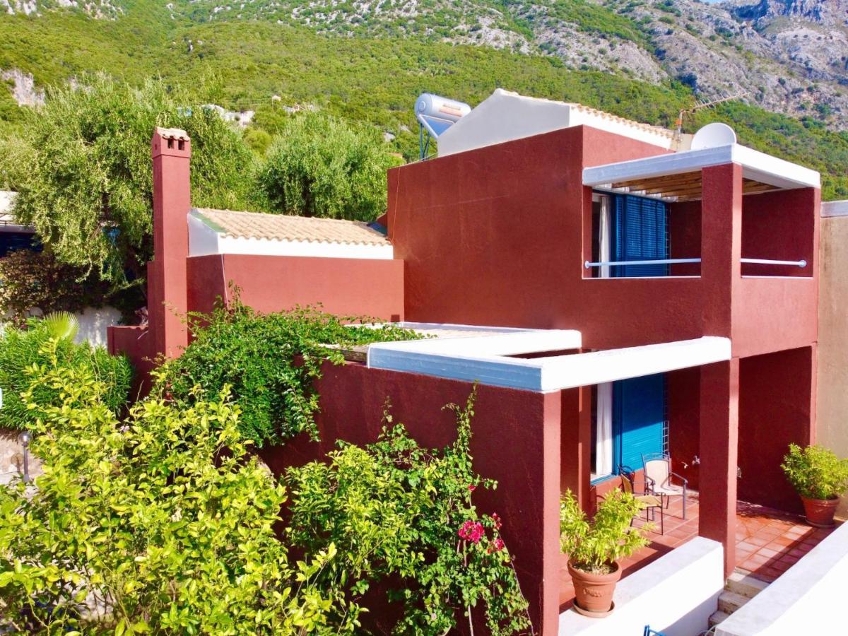 Barbati Beach Minivillas With Pool By Dadovillas Kültér fotó