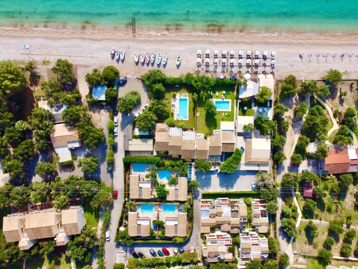 Barbati Beach Minivillas With Pool By Dadovillas Kültér fotó