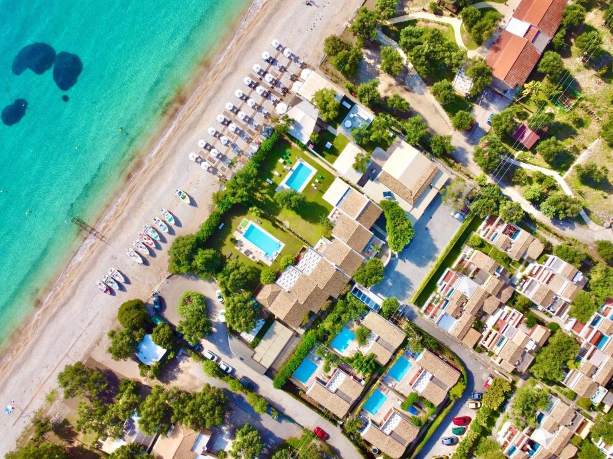 Barbati Beach Minivillas With Pool By Dadovillas Kültér fotó
