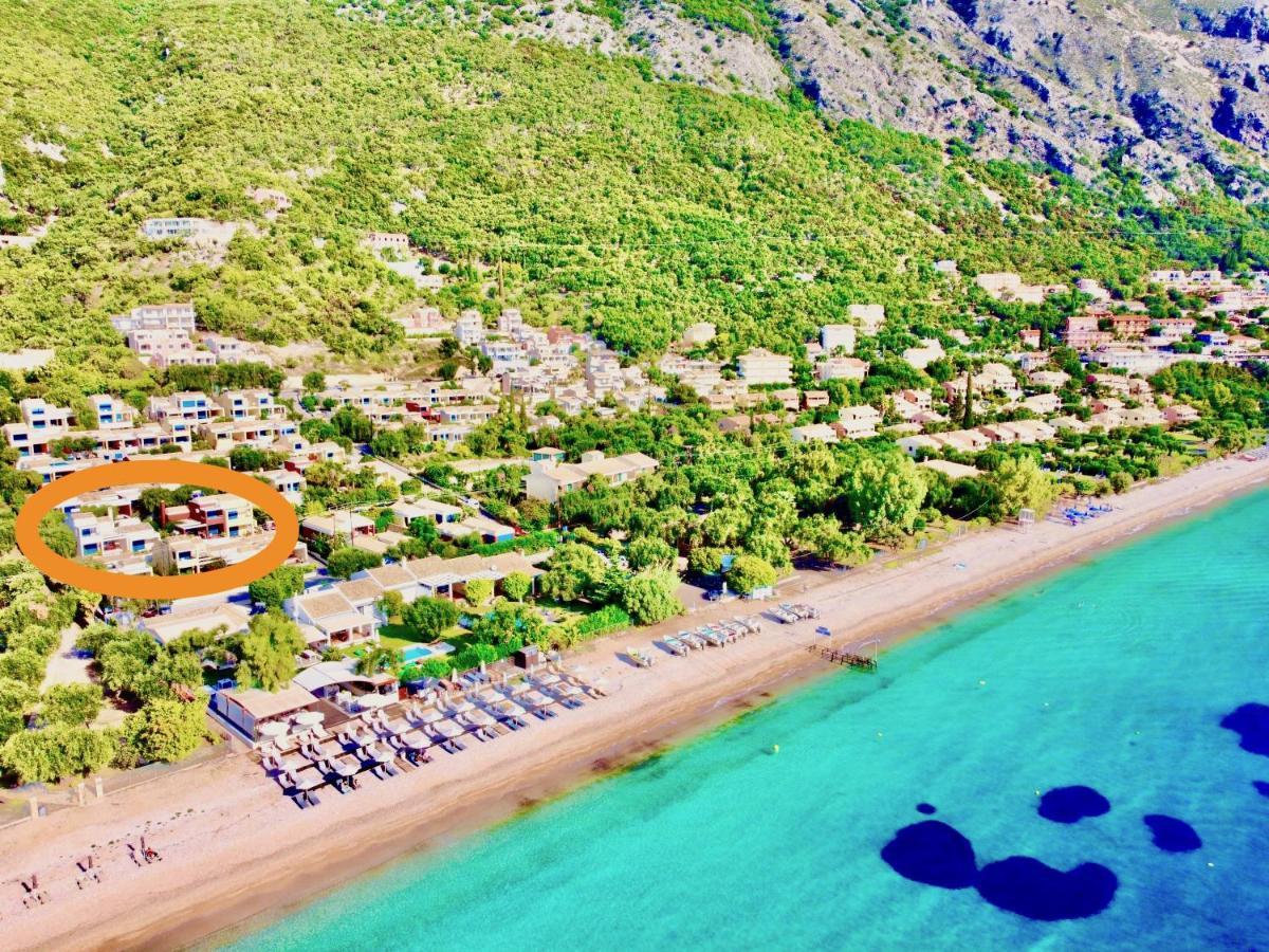 Barbati Beach Minivillas With Pool By Dadovillas Kültér fotó