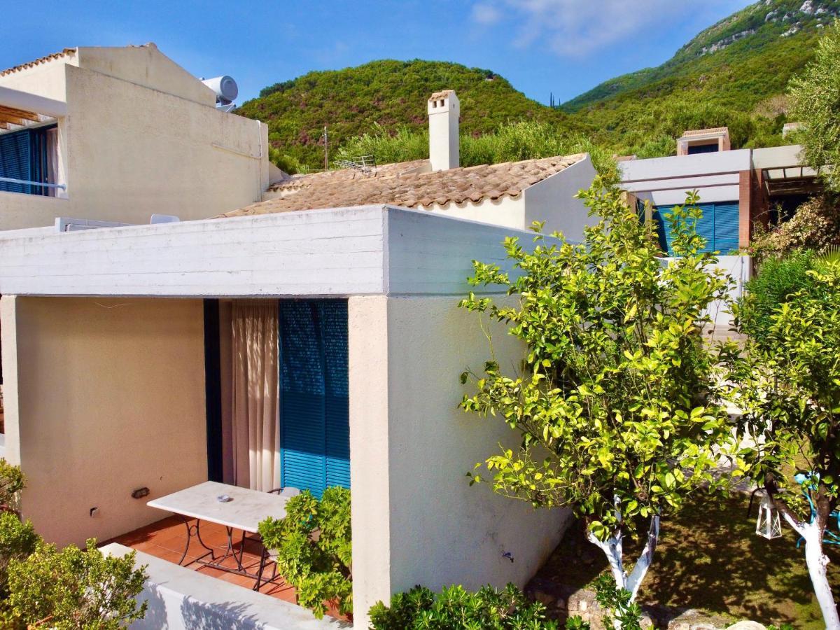 Barbati Beach Minivillas With Pool By Dadovillas Kültér fotó